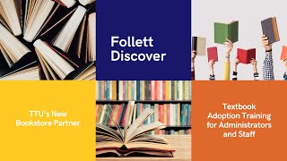 Follett Discover Administrator and Staff Training