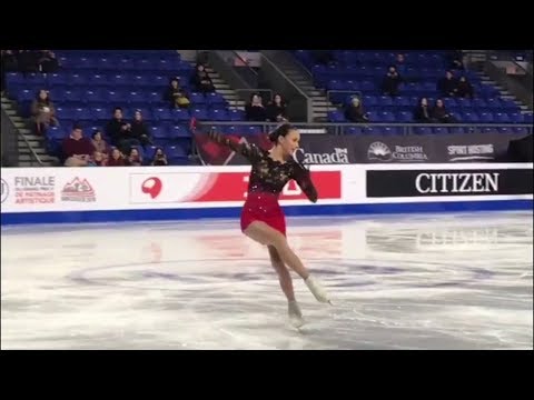 Alina Zagitova GP Final 2018 FS Practice Today!