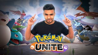 PLAYING POKEMON UNITE FOR FIRST TIME