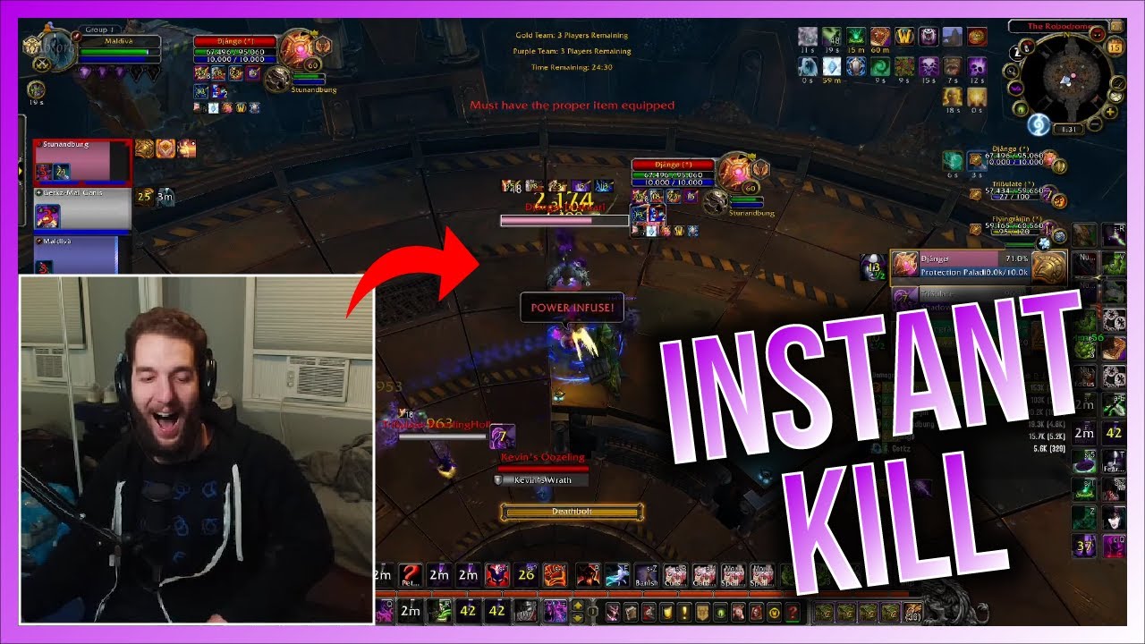 Maldiva Kills Prot Instantly | 9.1.5 WoW PvP Highlights #95