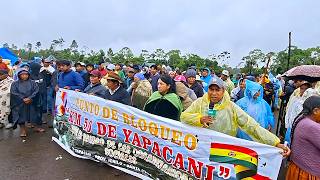 Yapacaní anuncia Cabildo y continua bloqueo contundente y exigen la renuncia de Prodigo Paz