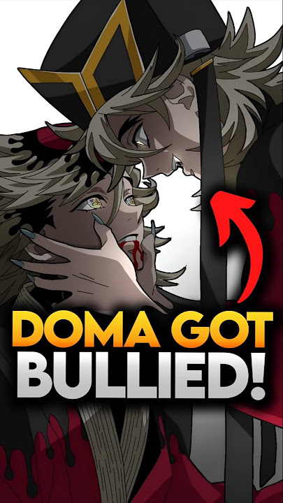 These 3 Characters Bullied Doma in Worst Way! Demon Slayer Explained #demonslayer #shorts