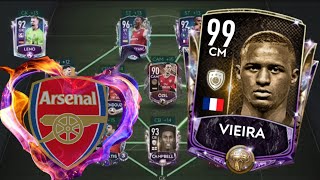 ARSENAL Special Master Squad! | Fifa Mobile F2P - Squad Builder Special Version