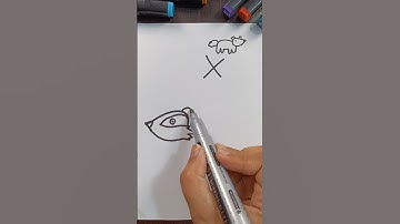 How To Draw Badger Step by Step #shorts #shortsfeed