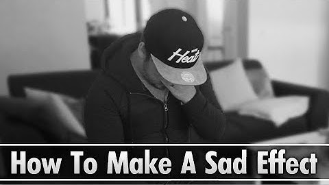 Vegas Pro 15: How To Create A Sad Effect - Tutorial #226