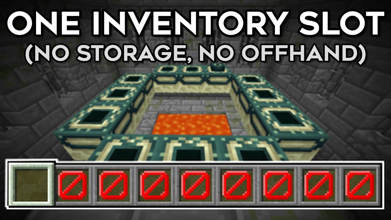 pg258 flight Is It Possible To Beat Minecraft With Only ONE Inventory Slot?