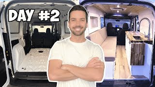 I Transformed a Work Van into a Luxury Micro Camper in 30 days | Full Build Start to Finish