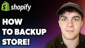 How to Backup Shopify Store! (Full 2025 Guide)