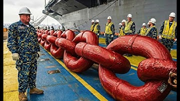 Inside the World’s Strongest Ship Chains Factory | Full Production process