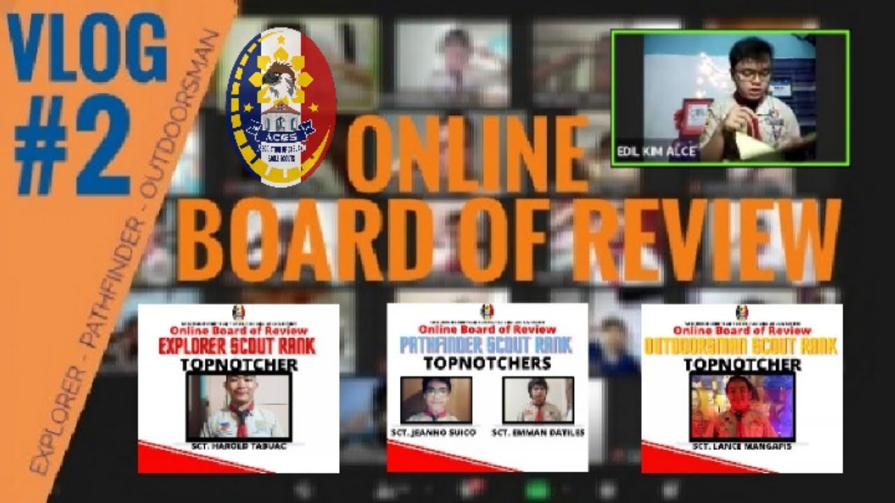 ONLINE BOARD OF REVIEW FOR EXPLORER, PATHFINDER, & OUTDOORSMAN SCOUT ...