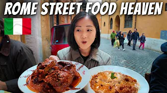Eating The BEST ITALIAN STREET FOOD In Rome! 🇮🇹 LOCAL FAVOURITES 😋
