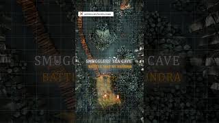 Sea Cave | Animated Battle Map by Xundra