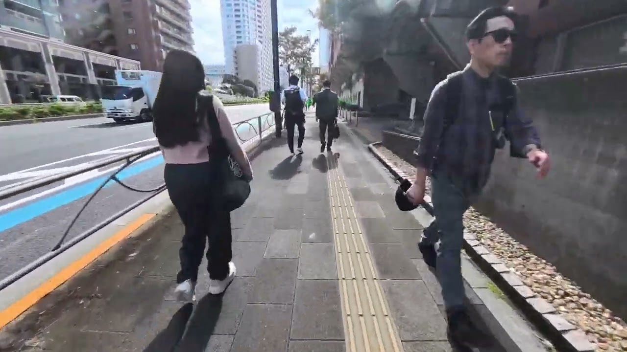4K - ride from Meguro to Odaiba, Tokyo on MATE 250W - Tokyo