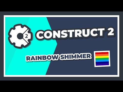 Construct 2 - Rainbow Shimmer