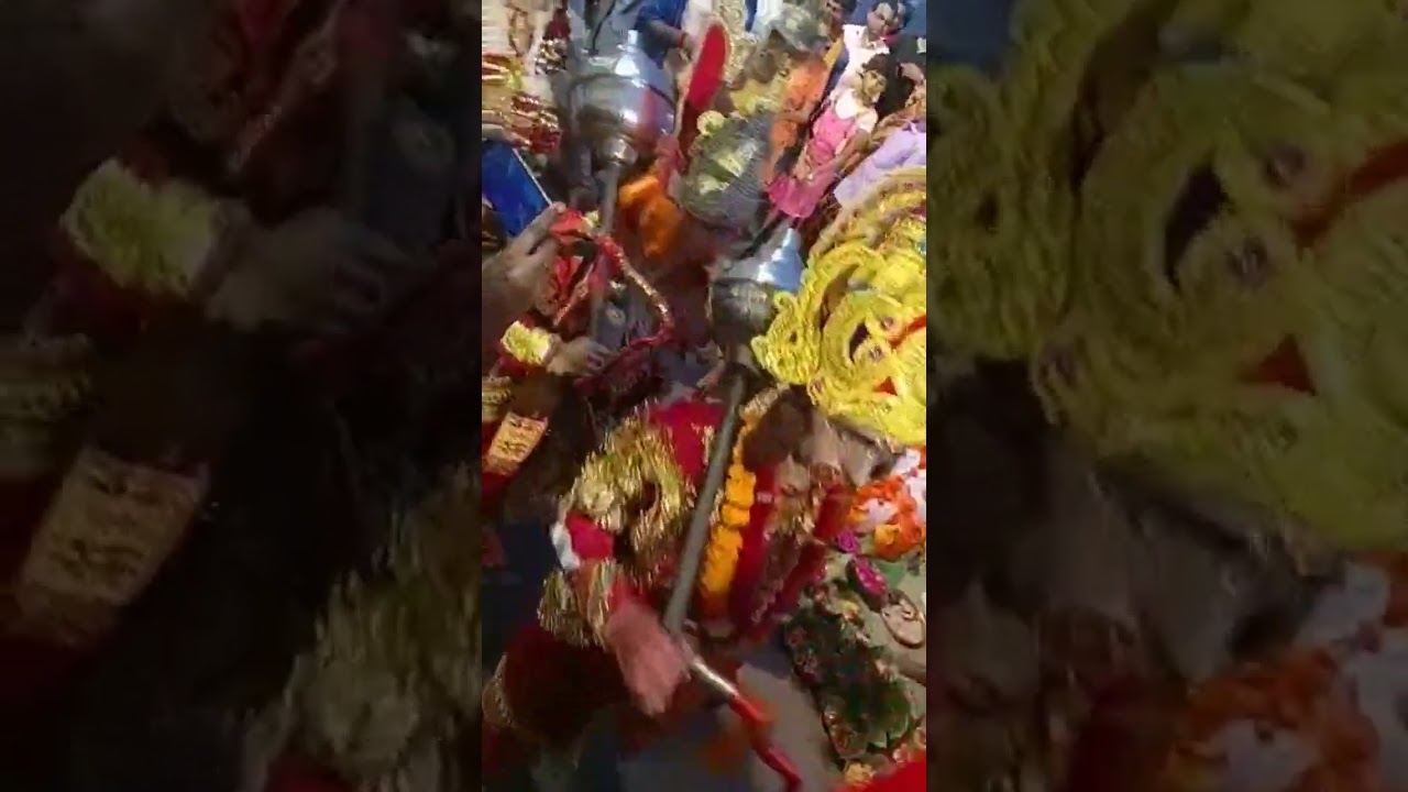 🥰Dashara🥰 Ram🙏 gaman ️ Night ll#haridwar #uttarakhand #ganganadi#shor# ...