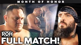 Jay Briscoe vs Samoa Joe: ROH World Championship! FULL MATCH (ROH Supercard of Honor IX)
