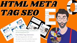 HTML meta tag generator for blogger |Meta Tag in html|meta description seo