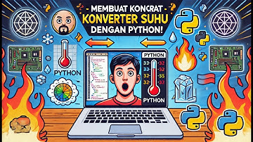 Membuat sistem konversi suhu menggunakan python