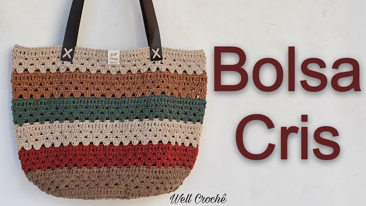 Bolsa Cris em Crochê