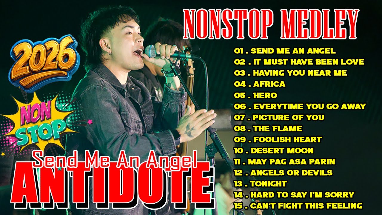 The Best Of Antidote Band Nonstop Slow Rock Medley Hits 60s 70s |New Cover Oldies Songs Greatest Hit