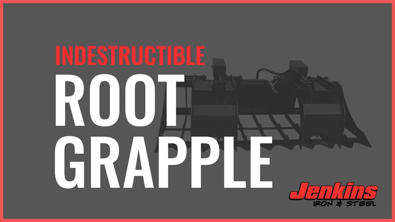 Root Grapple Skid Steer Attachment | Jenkins Iron and Steel