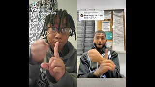 I will beat your ass 😭😂 in sign language ❤️❤️❤️❤️