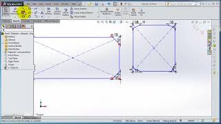 SolidWorks 2014 Tutorial12  Sketch Chamfer HD
