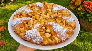 Torta OTTOBRE in 3 Minuti Morbida e Gustosa Ricetta della Nonna