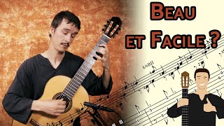 Une jolie pièce qui parait simple et pourtant... Fernando Sor - Etude 17 Opus 35