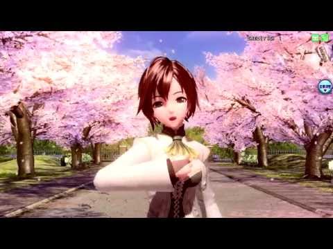 MEIKO(KAITO)cover 「桜ノ雨」PV  【Project DIVA ArcadeFT】 モジュール２変化