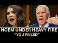 KRISTI NOEM GRILLED AS THOM TILLIS DEMANDS ANSWERS