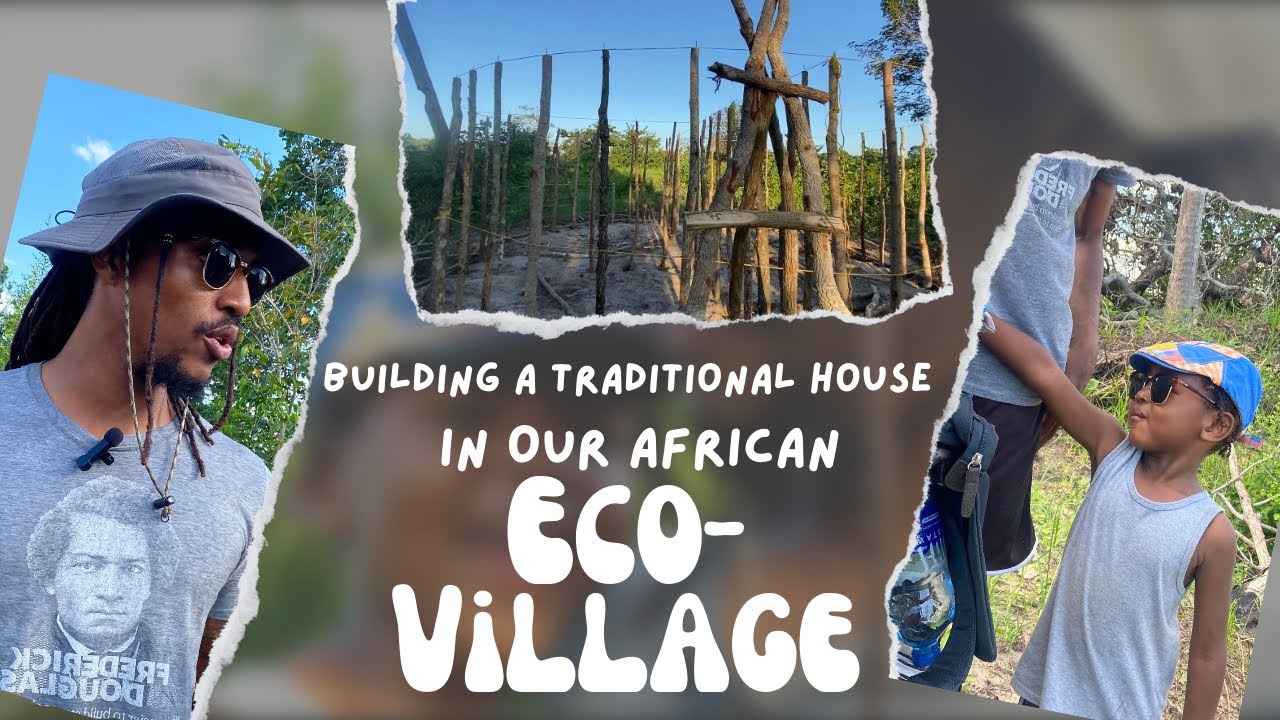Building A Traditional House 🛖 And Buying Land In Our African Eco-Village
