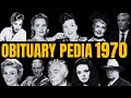 Famous Hollywood Celebrities We Ve Lost In 1970 Obituary In 1970 Famous Hollywood Celebrities We Ve Lost In 1970 Obituary In 1970