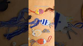 No-sew  multi-functional summer bag charm! 🐟