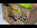 For Knitting Lovers - Organizer Knitting Basket Making