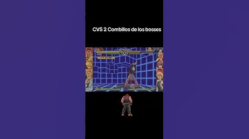 CVS 2 Combos Bosses #fightinggames #streetfighter #capcom #shorts #cvs2 #retrogaming #videojuegos