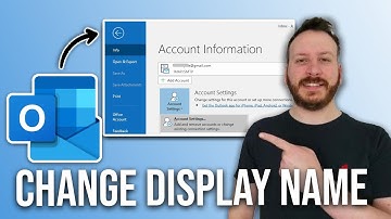 How To Change Display Name In New Outlook 2024