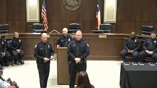 Concord PD Promotion Swearing In Ceremony 2025