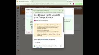 Goodclass - Google Form Import Integration