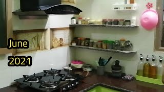 My small non modular kitchen tour in tamil/kitchen organization ideas@freshsamayal