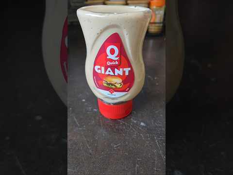 J'ai testé la SAUCE QUICK GIANT (Incroyable Dégustation !) 🔥