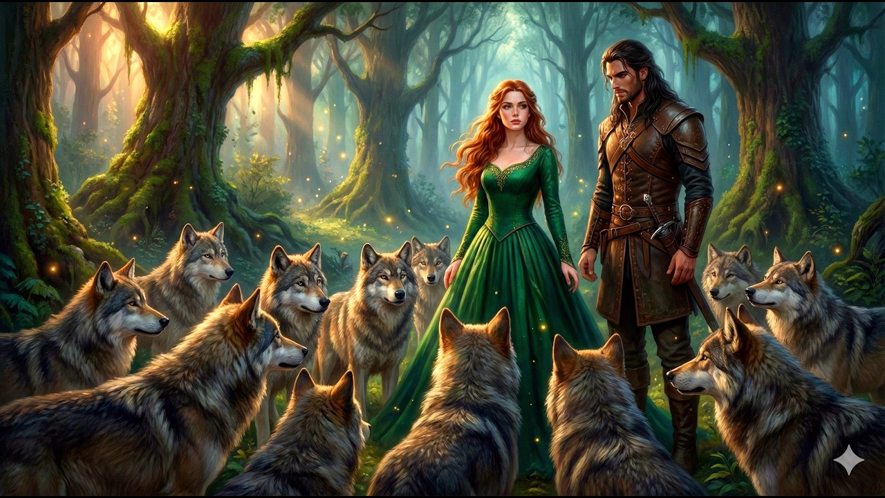 The Alpha King's Wolves Ignored Every Command — and Gathered at Her Feet