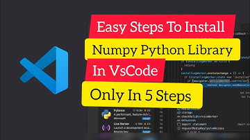 How To Install Numpy Library In Vs Code