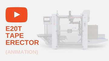 Case Erector with Tape Seal: Clear View Animation