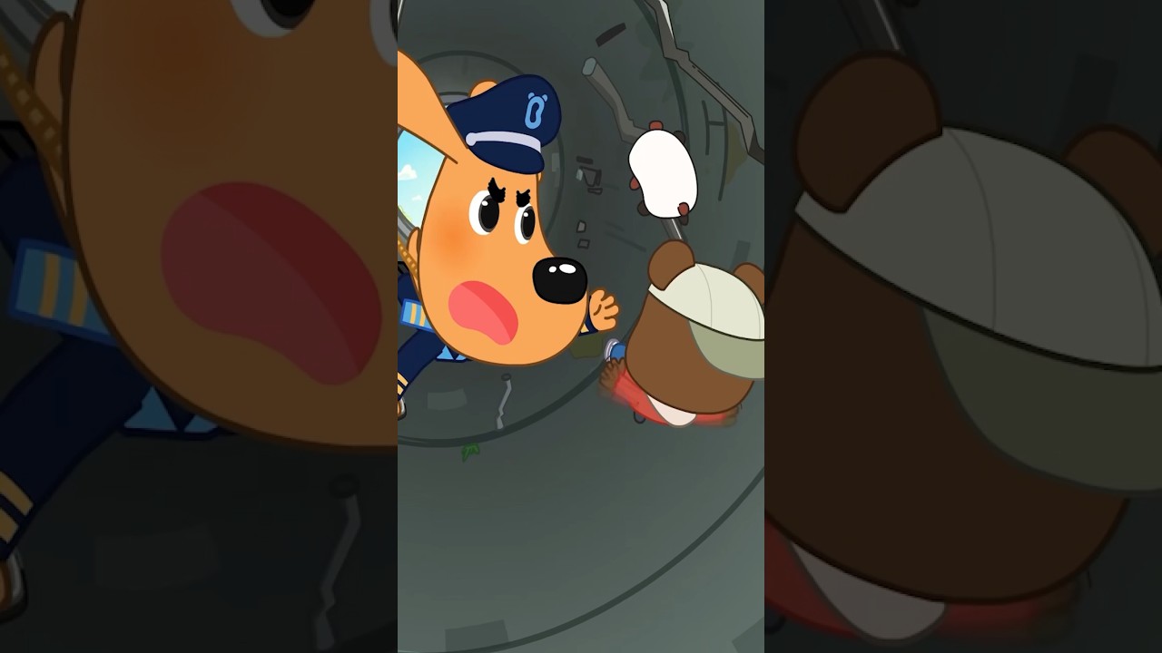 #shorts The best gift for kids - Safety Cartoon | Be Careful When You Walk?#kidscartoon