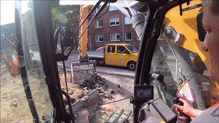 LIEBHERR R926 COMPACT TEIL 2 / LKW LADEN / STAßENBAU / HAMBURG