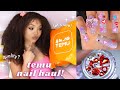 TEMU Nail Haul! Nail Products With UNBEATABLE PRICES!! EASY &amp; FAST DIY Valentine&#39;s Day Nail Art