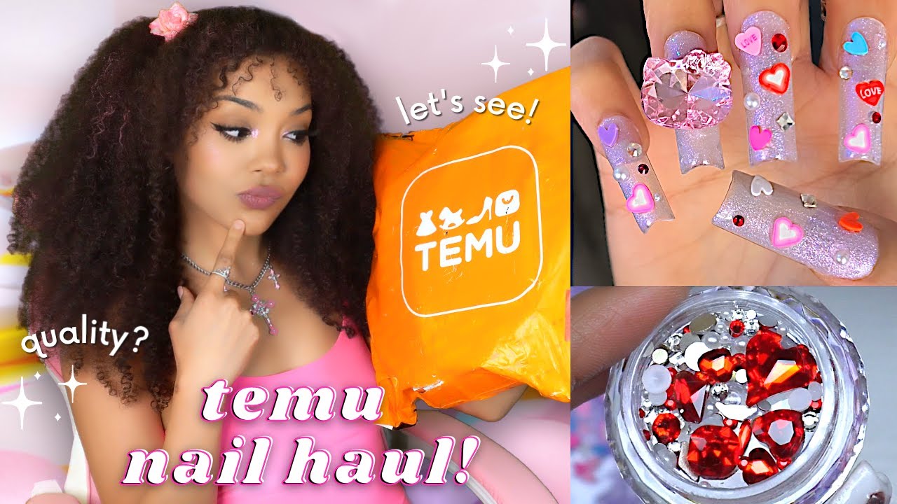 Trying Affordable Nail Supplies From Temu