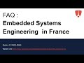 Embedded systems engineering in france