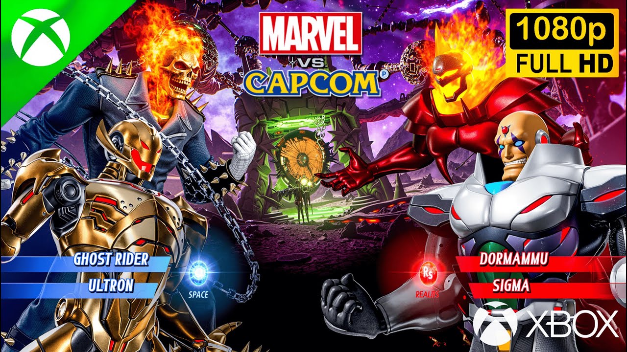 Marvel vs Capcom Infinite | Ghost Rider & Ultron vs Dormammu & Sigma ...